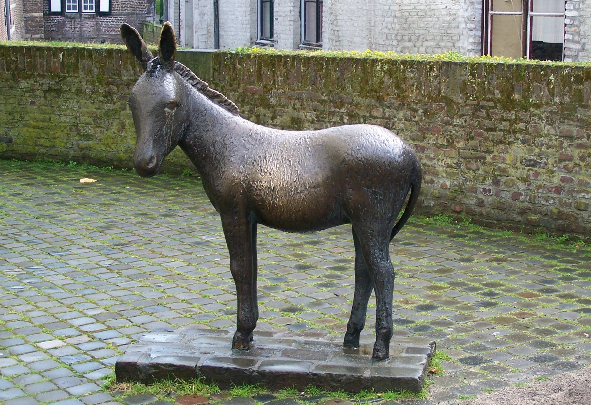 Donkey Statue