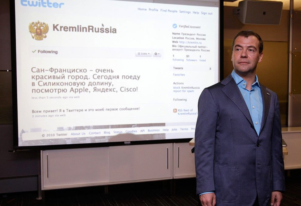 Twitter Medvedev